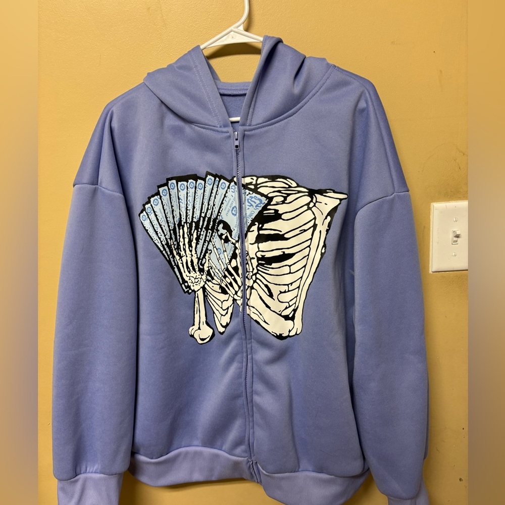 Purple Skeleton jacket
